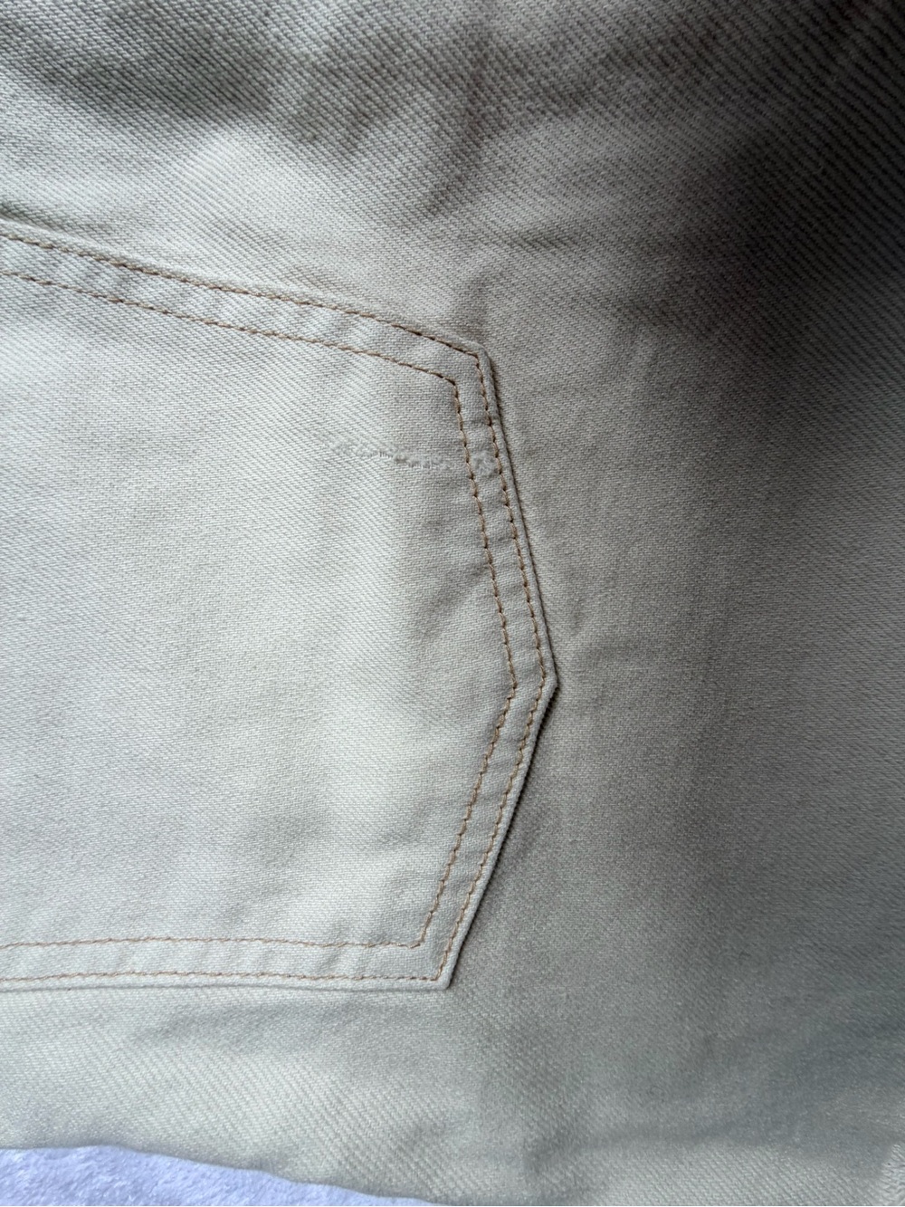 We The Free Cream High-Rise Button-Front Shorts - Picture 7 of 8